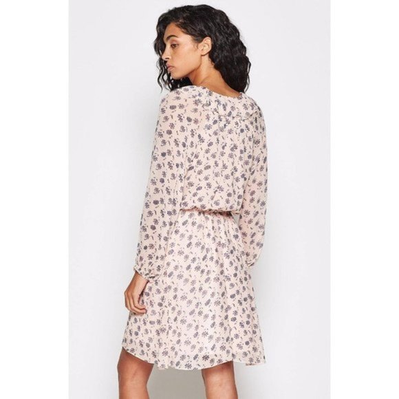 Joie Marelle Ruffle Neck Silk Dress *NEW* - Picture 2 of 3